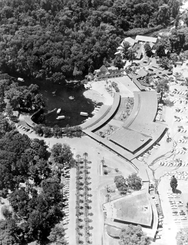 Aerial view of Silver Springs - Ocala, Florida .