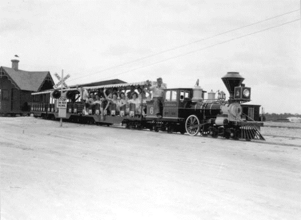 Tombstone Territory train - Panama City Beach, Florida.