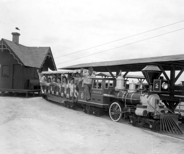 Tombstone Territory train - Panama City Beach, Florida.