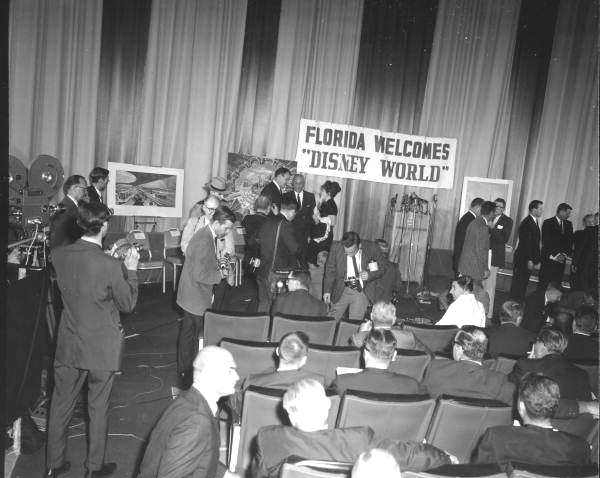 Florida Welcomes "Disney World" press conference - Orlando, Florida