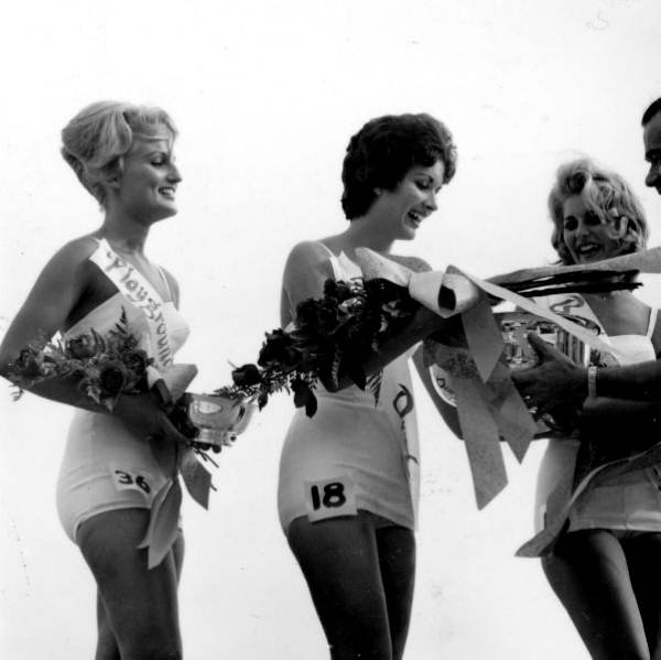 Winner of the Miss Northwest Florida beauty contest - Fort Walton Beach, Florida