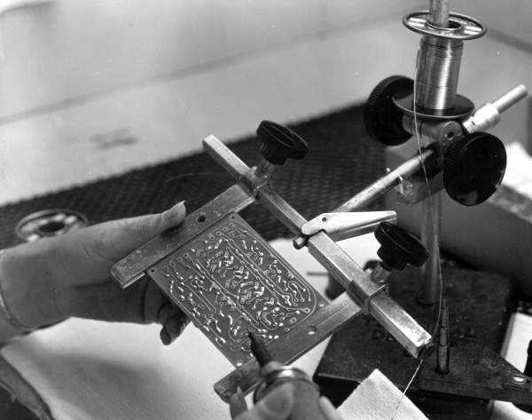 View showing work being done at Johnson Electronics - Casselberry, Florida.