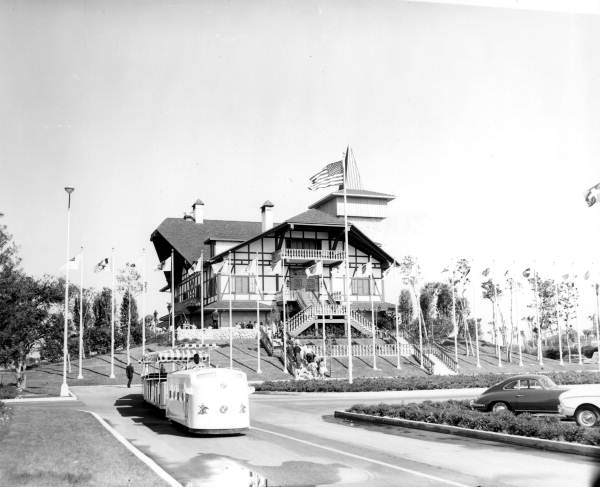 Old Swiss style house at Busch Gardens - Tampa, Florida.