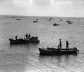 Oyster boats and oystermen - Apalachicola, Florida
