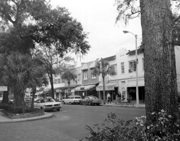 Storefront along Park Avenue - Winter Park, Florida
