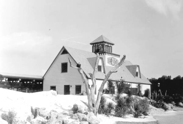 Railroad station at Pioneer City - Davie, Florida.
