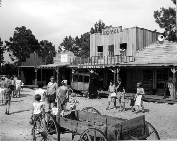 Ghost town attraction - Panama City Beach, Florida