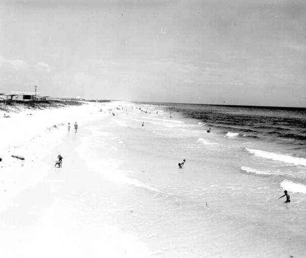 Surf at Navarre Beach.
