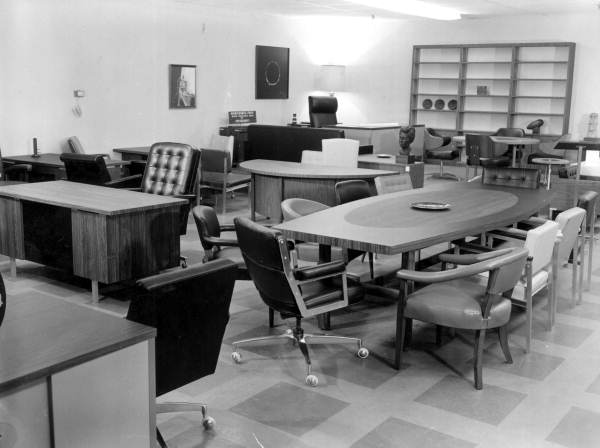 Showroom at Speedcraft Office Furniture, Incorporated - Hialeah, Florida .