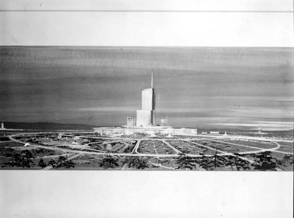 Artist's conception of Disney World