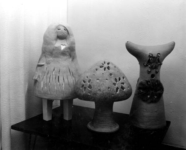 Ceramic lamps by Genell and Blair Boozer - New Smyrna Beach, Florida