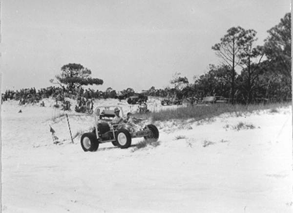 Beach Buggie races - Saint George Island, Florida
