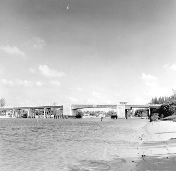Bridge south on Route 707 near Palm Beach.