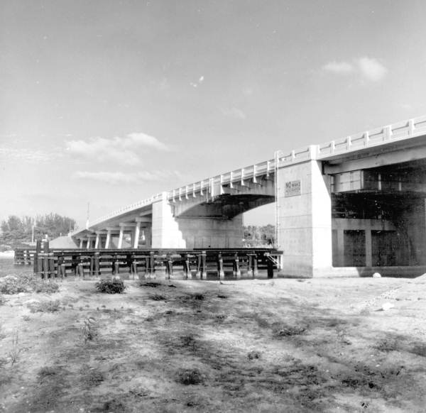 Bridge south on Route 707 near Palm Beach.