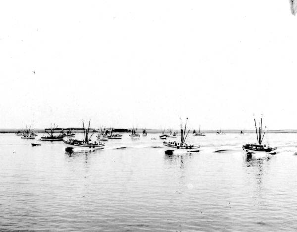 Isle of Eight Flags Shrimp Festival boat races - Fernandina Beach, Florida