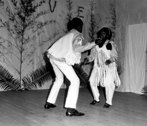 Entertainers at a beauty contest - Tarpon Springs, Florida