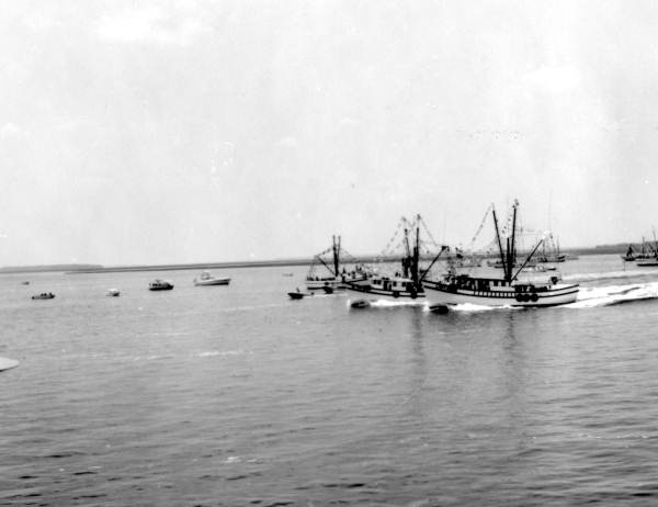 Isle of Eight Flags Shrimp Festival boat races - Fernandina Beach, Florida