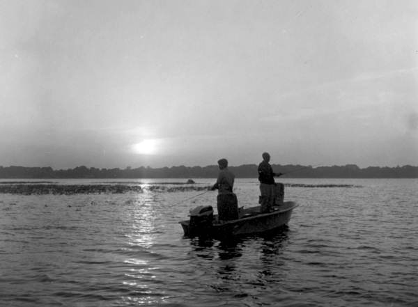 Fishing at Lake Jackson