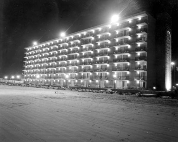 Apartment house on the beach - Jacksonville Beach, Florida.