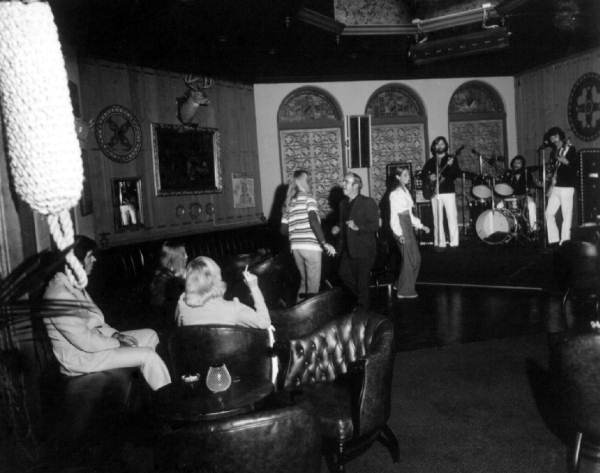 Dance floor area of the Steak and Brew restaurant - Tampa, Florida.