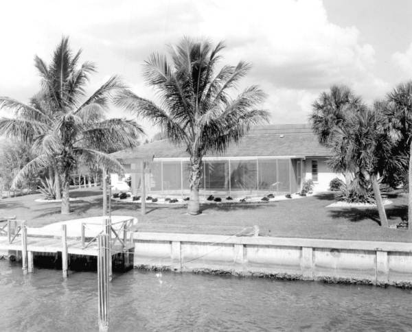 Home on the waterfront - Sarasota, Florida.