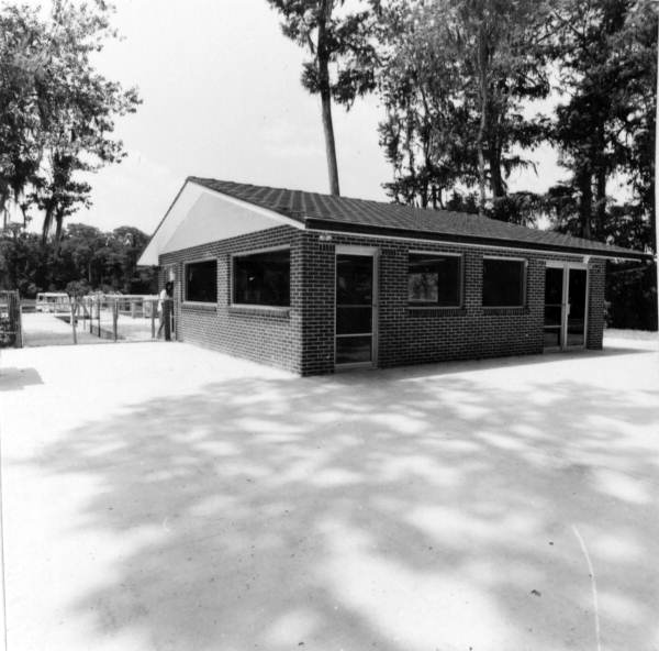 Waterfront ticket office at Wakulla Springs- Wakulla Springs, Florida