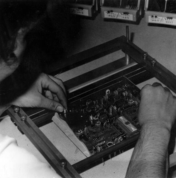 Assembling an airplane navigational instrument