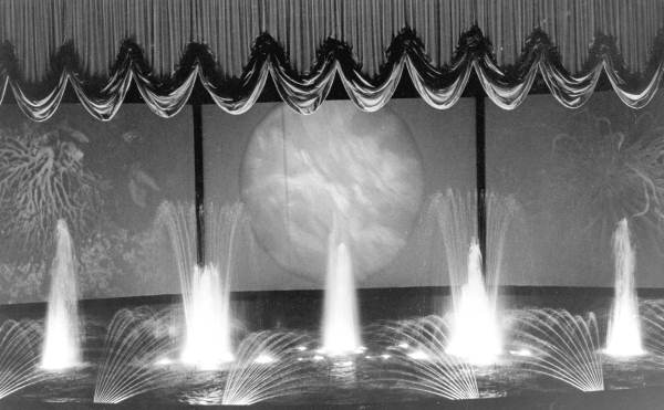 Fountains at Sea World - Orlando, Florida.