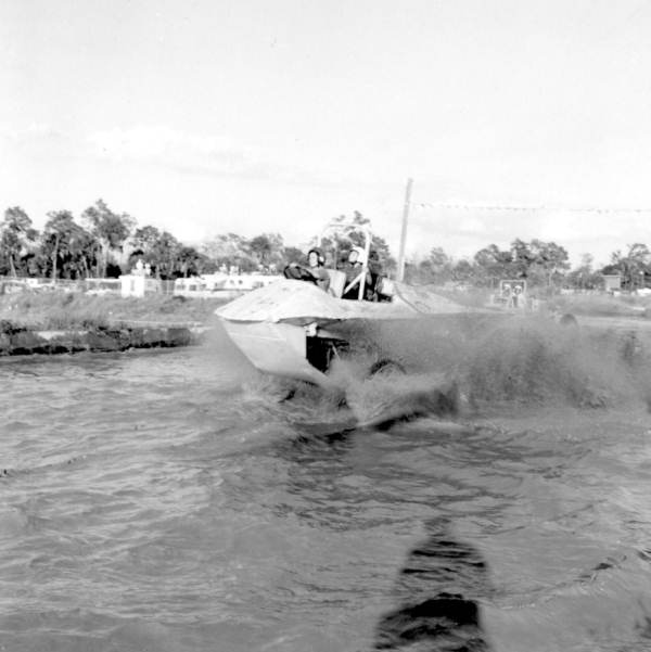 Swamp buggy in Naples' swamp buggy race - Naples, Florida
