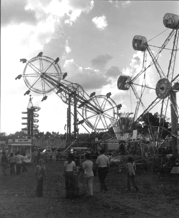 Ferris wheels at strawberry festival - Plant City, Florida