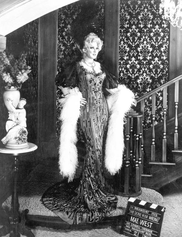 Mae West exhibit at the Stars Hall of Fame - Orlando, Florida.