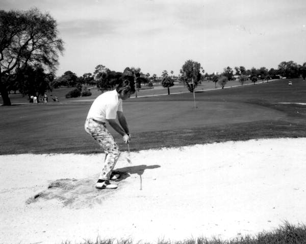 Golfer on the golf course - Dunedin, Florida