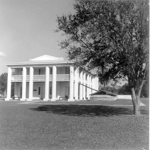 View of the Judah P. Benjamin Confederate Memorial at Gamble Plantation - Ellenton, Florida