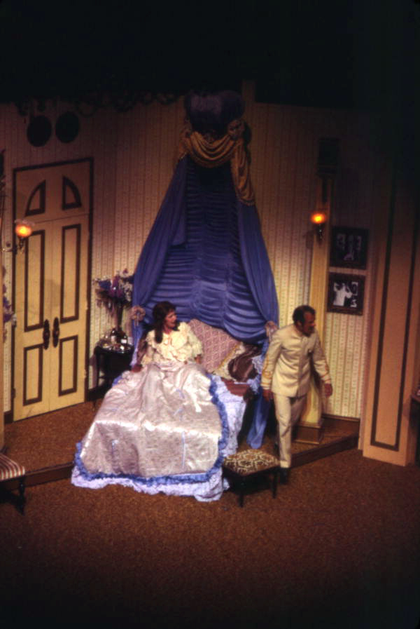 View showing actors on the stage at Asolo Theater - Sarasota, Florida..