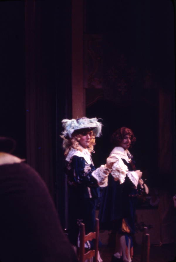 View of actors performing on stage at the Asolo Theater - Sarasota, Florida..