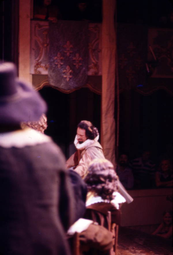 View showing actors performing on stage at the Asolo Theater - Sarasota, Florida..