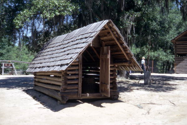 Potato house at the Tallahassee Jr. Museum.