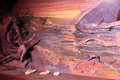 Diorama exhibit on display at McKee's Museum of Sunken Treasure in Plantation Key, Florida.