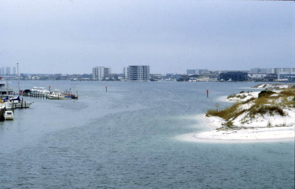 Destin Harbor.