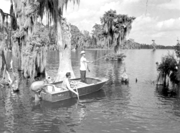 Fishing in Lake Eloise