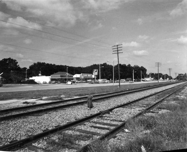 View of railroad track - Bushnell, Florida