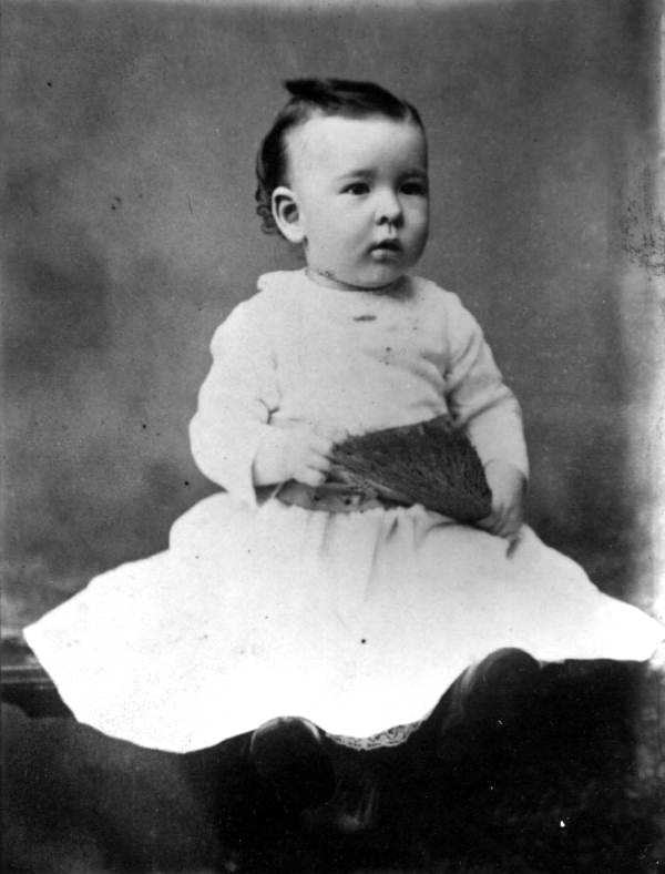 Portrait of an infant - Volusia County?, Florida