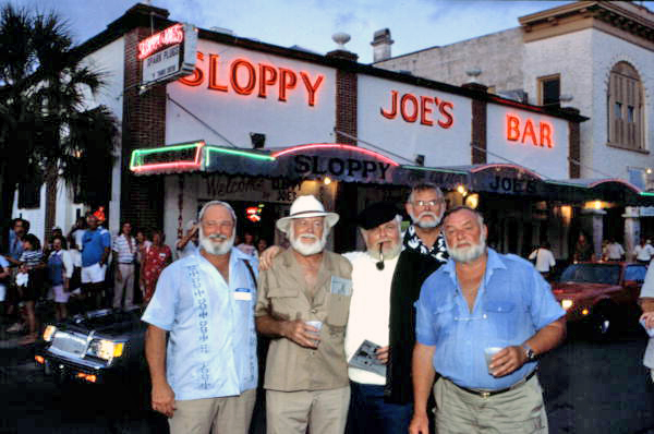 "Papa" lookalike contestants during Hemingway Days - Key West, Florida.