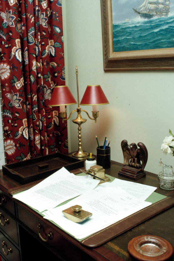 Desk in the Little White House - Key West, Florida.