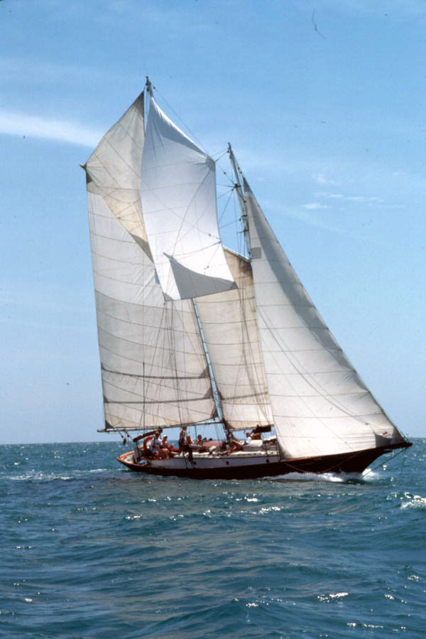 Tall ship "Cleone" on the sea - Key West, Florida