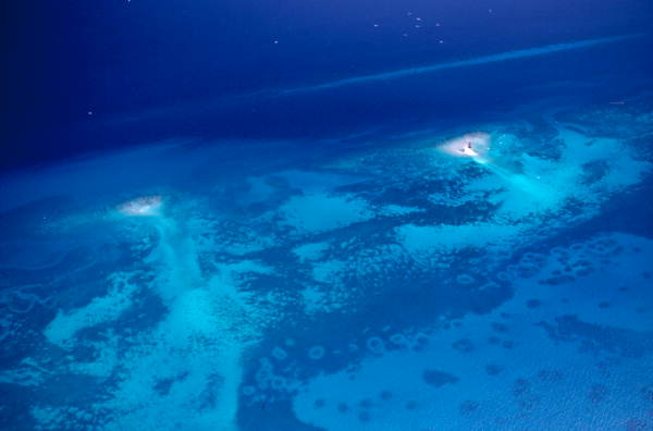 "Eastern Dry Rocks" and "Sand Key Light" reefs off Key West..