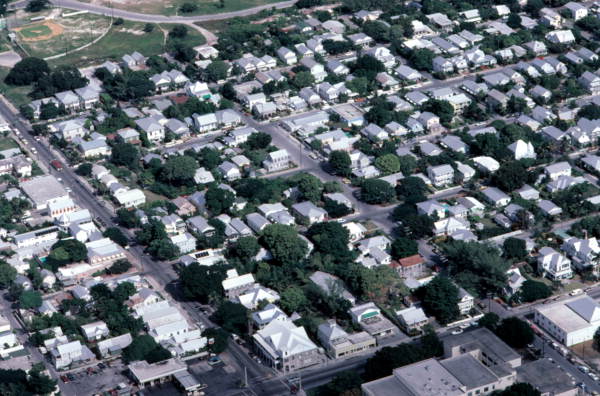 "Eaton St. and Fleming St." - Key West, Florida..