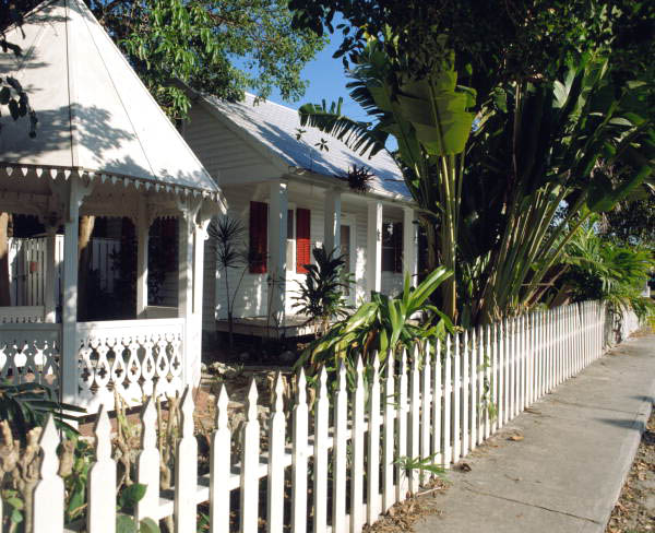 Tennessee Williams' house at 1431 Duncan Street - Key West, Florida