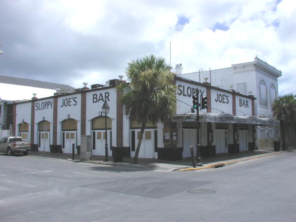 Sloppy Joe's Bar at 201 Duval Street during evacuation for Hurricane Ivan - Key West, Florida.