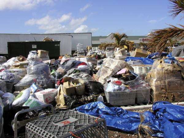 Hurricane Wilma aftermath..